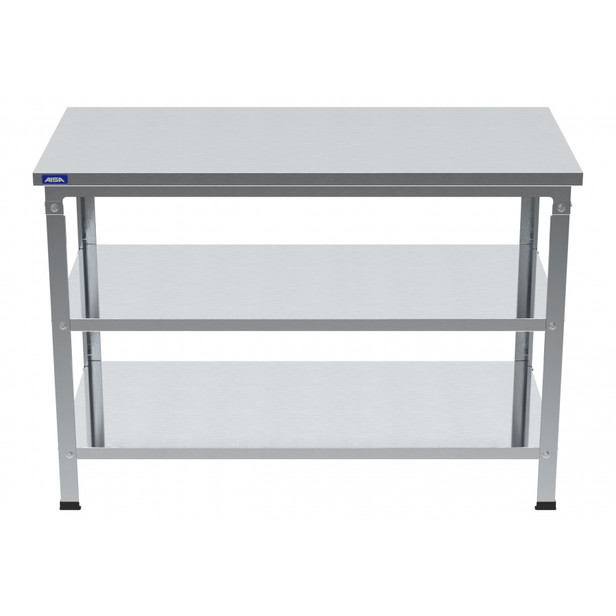 Mesa de Inox Paneleiro Duplo 60 x 120 - Aisa